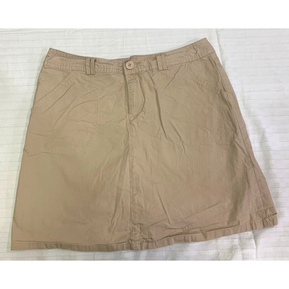 WHITE STAG WOMENS SKIRT SKORT WITH BUILT SHORTS SIZE 6